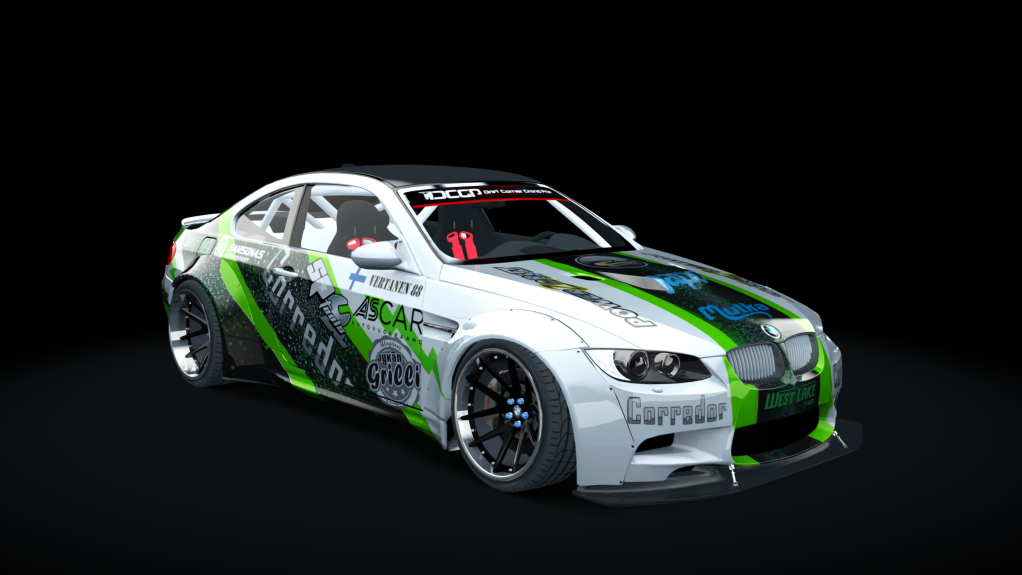 DCGP BMW E92, skin JaniVertanen