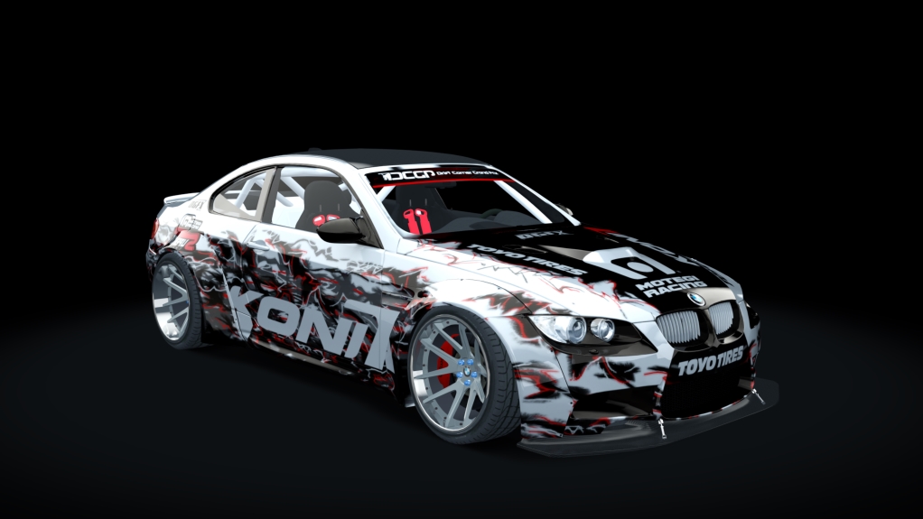 DCGP BMW E92, skin Koni_7