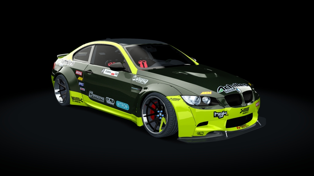 DCGP BMW E92, skin Marek Zadka