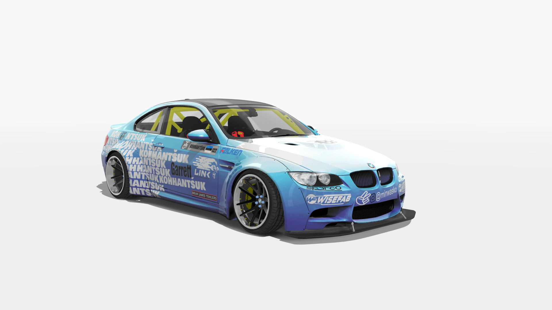 DCGP BMW E92, skin Mihhail Kohhantsuk