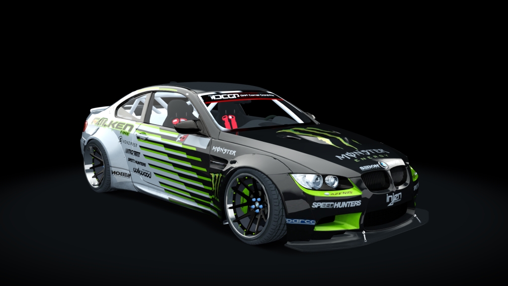 DCGP BMW E92, skin Monster_Falken