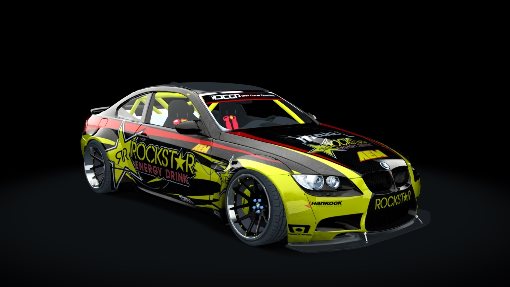 DCGP BMW E92, skin Rockstar