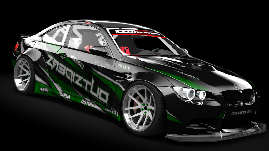 DCGP BMW E92, skin Steven Hatcher