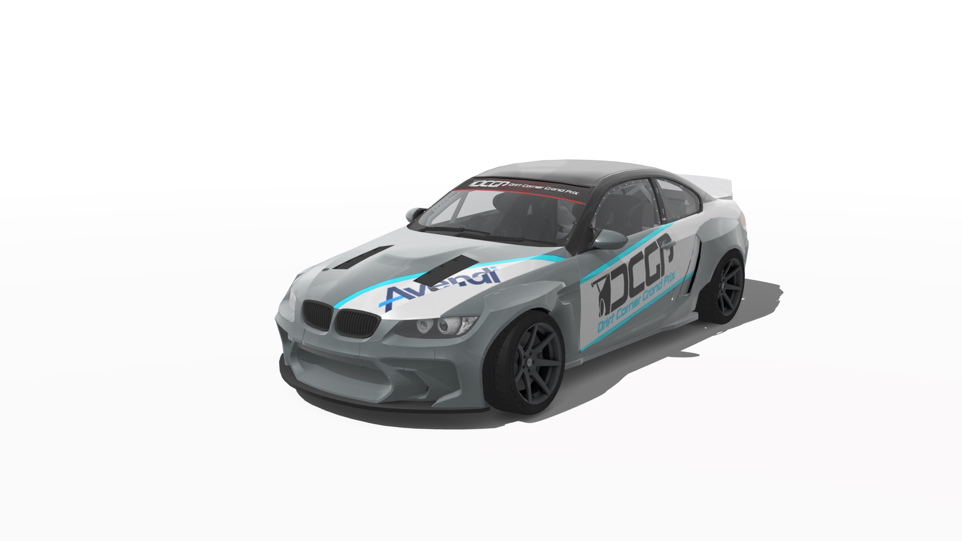 DCGP BMW E92, skin silver