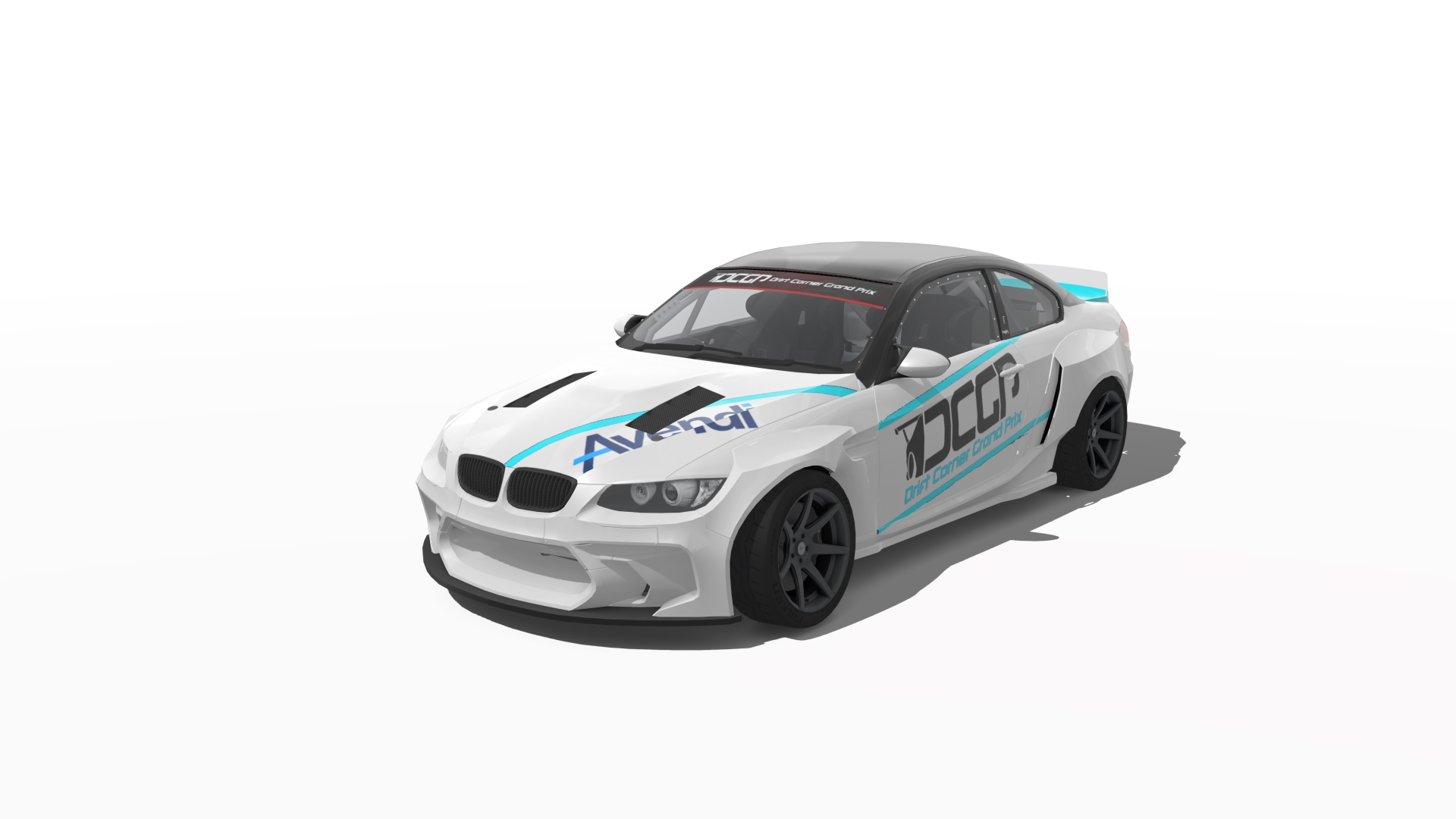 DCGP BMW E92, skin white