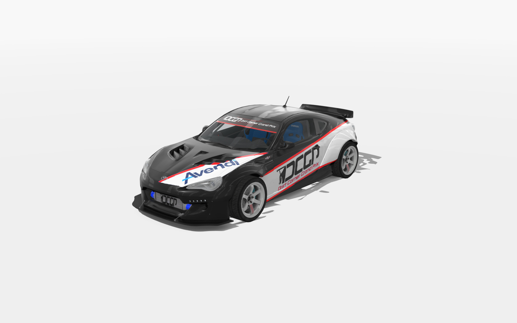 DCGP Toyota GT86, skin black