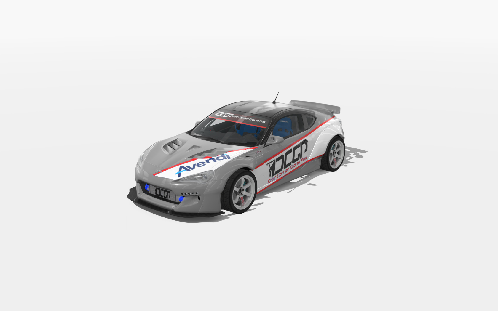 DCGP Toyota GT86, skin gray