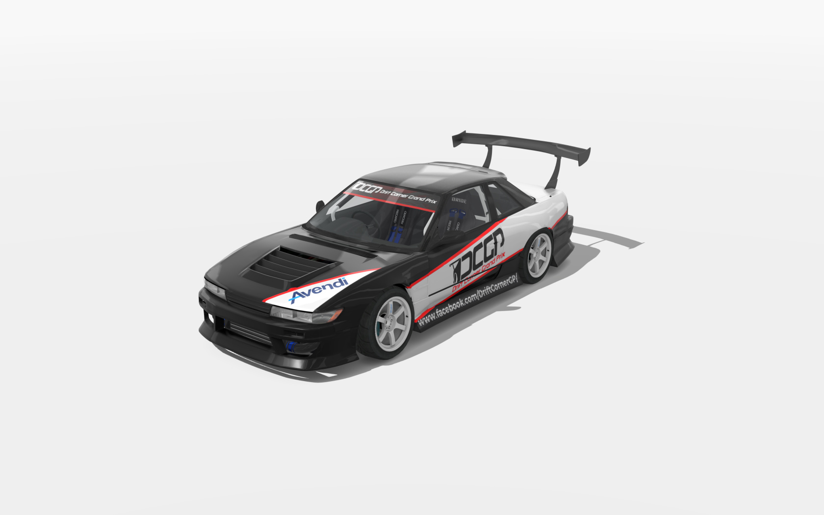 DCGP Nissan S13, skin black