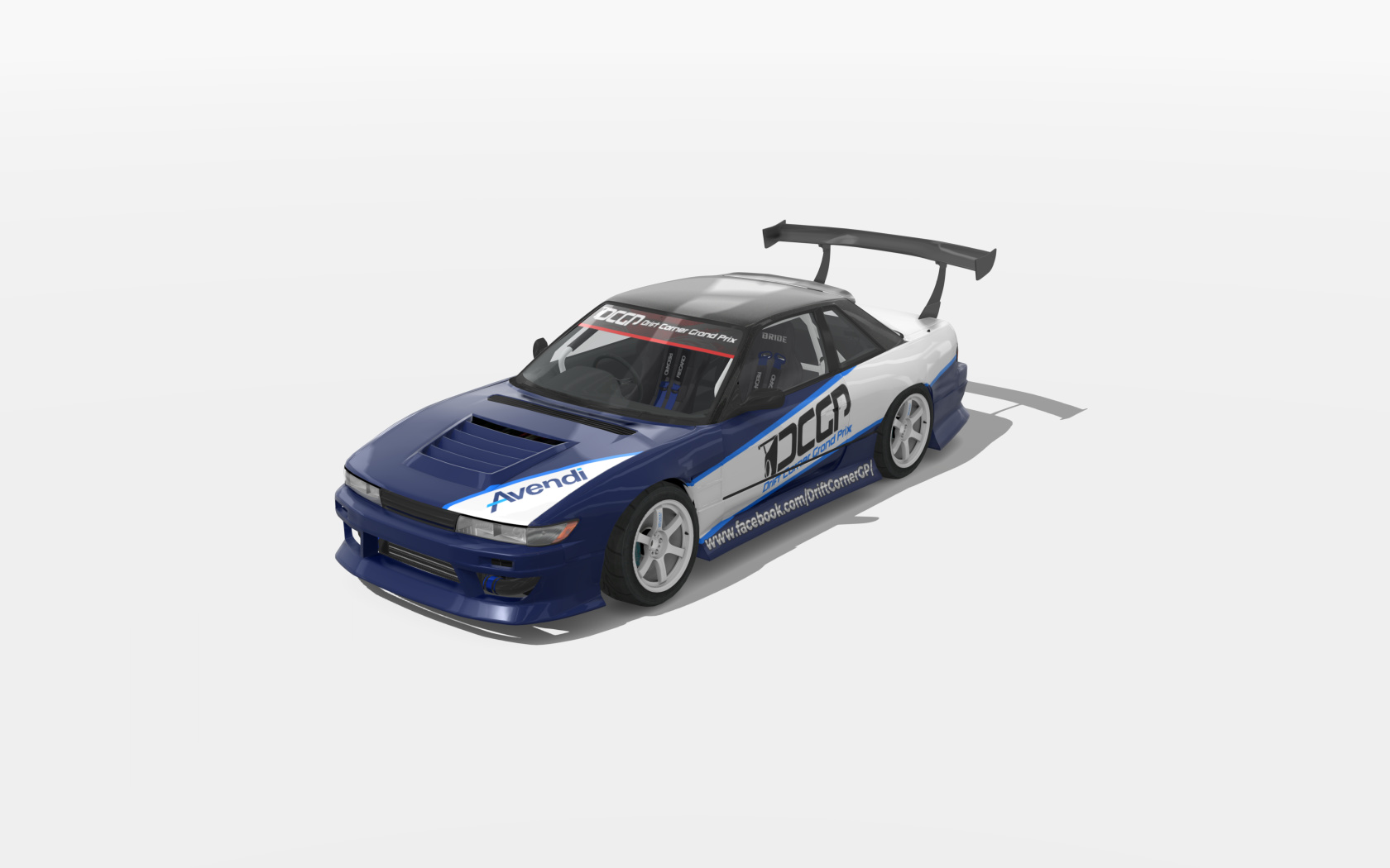 DCGP Nissan S13, skin blue