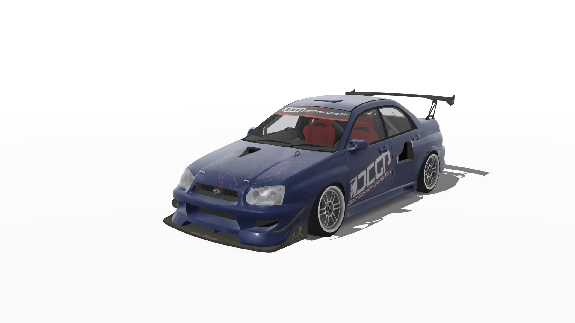 DCGP Subaru STI, skin blue