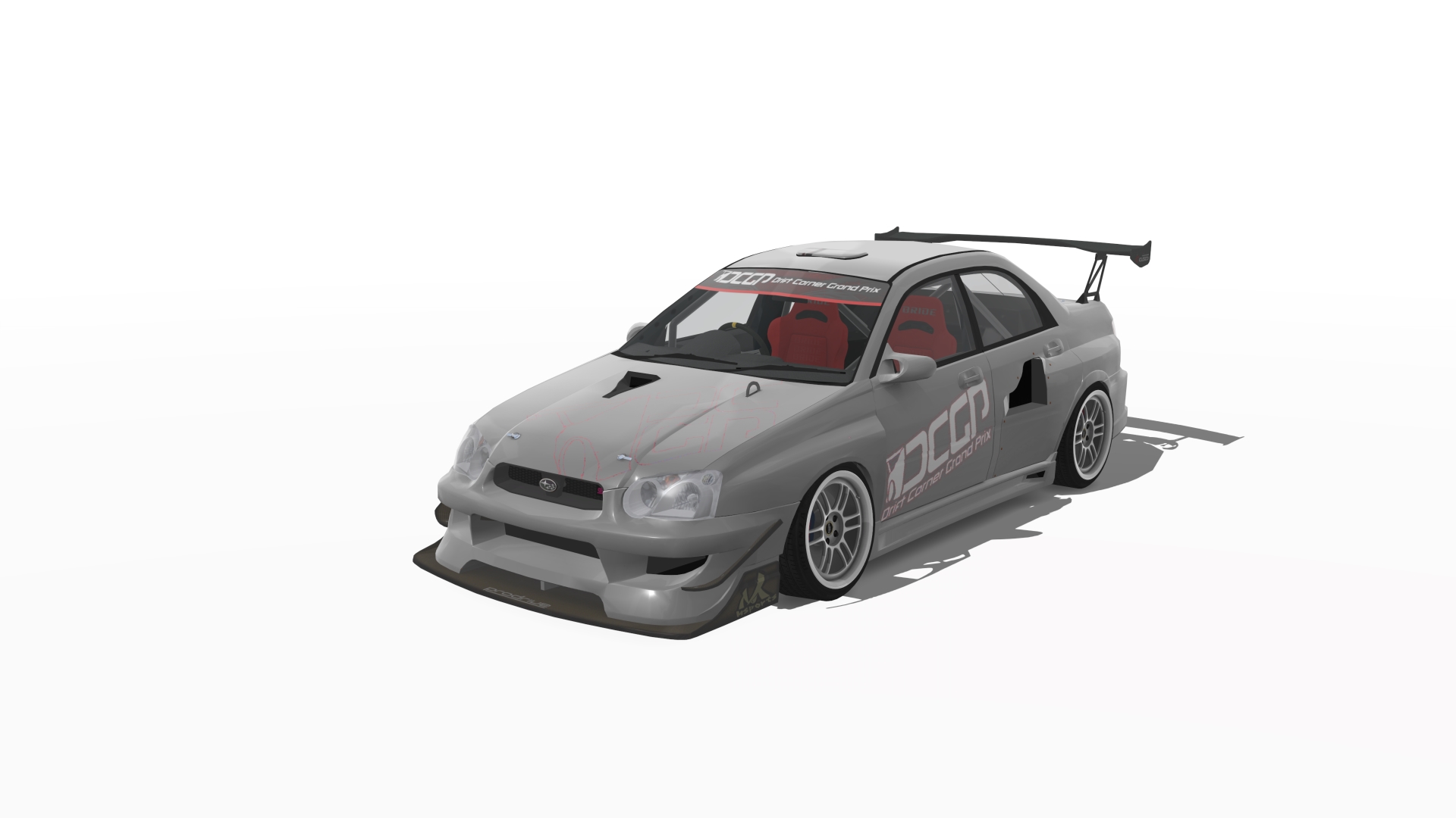 DCGP Subaru STI, skin gray