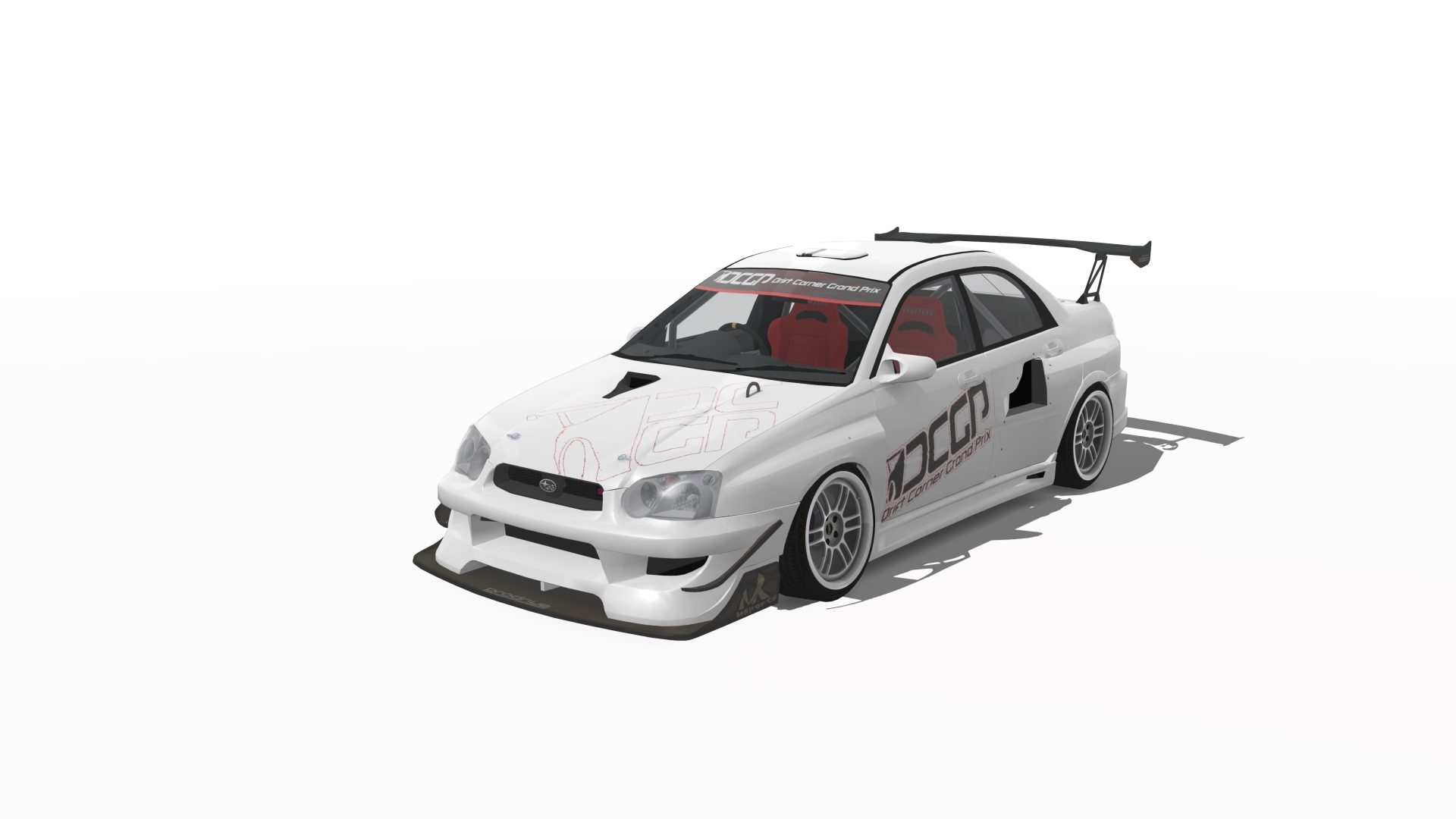 DCGP Subaru STI, skin white