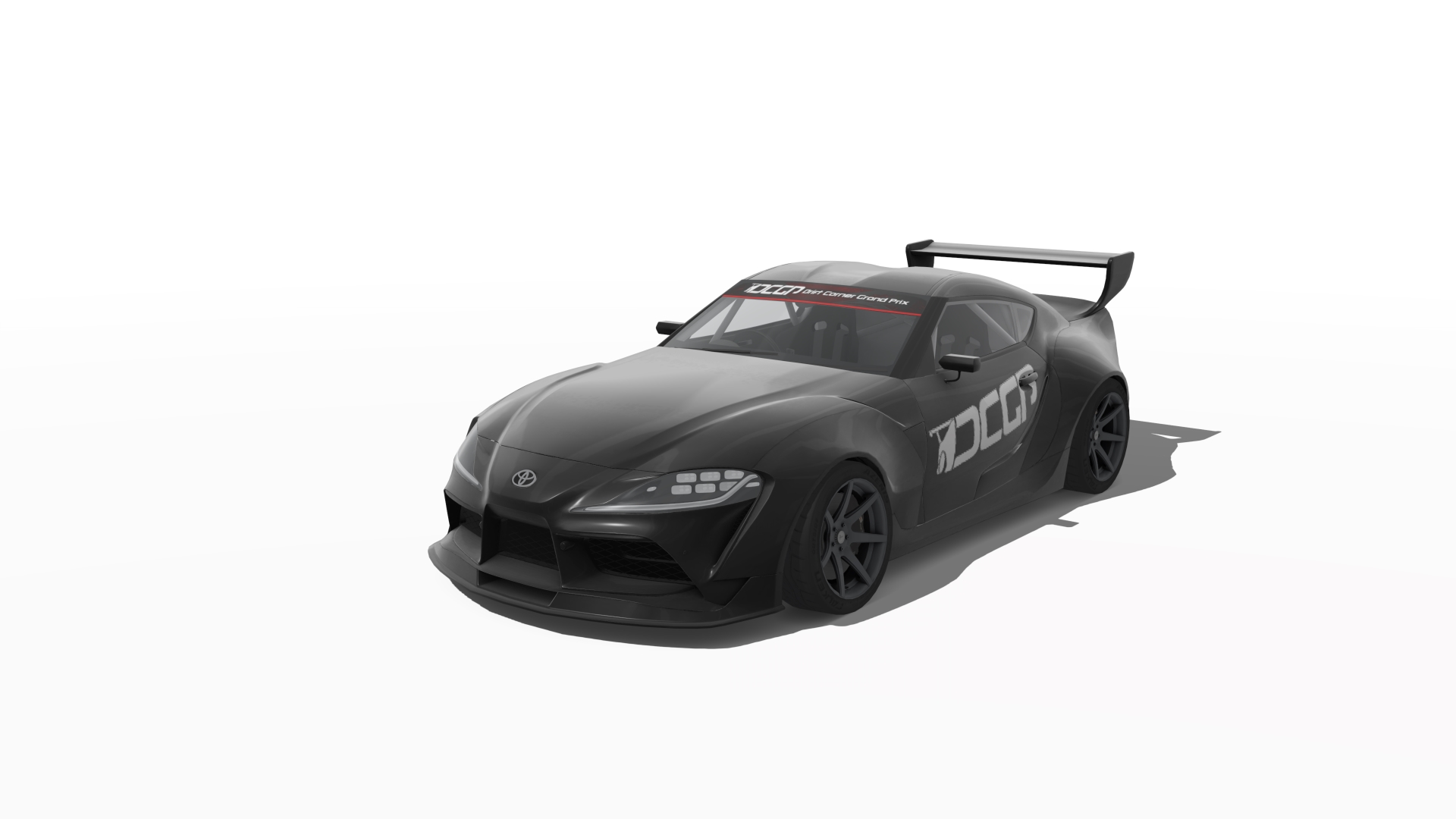 DCGP Toyota Supra, skin black