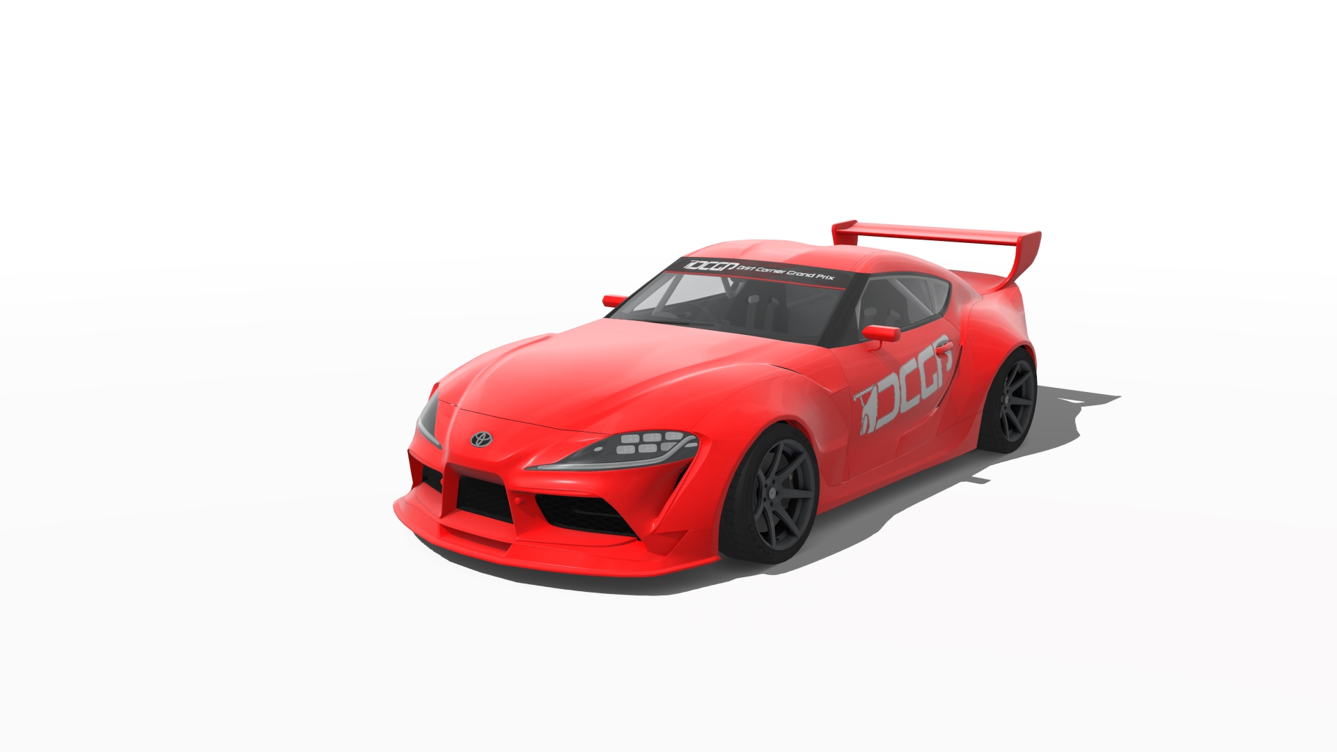 DCGP Toyota Supra, skin red