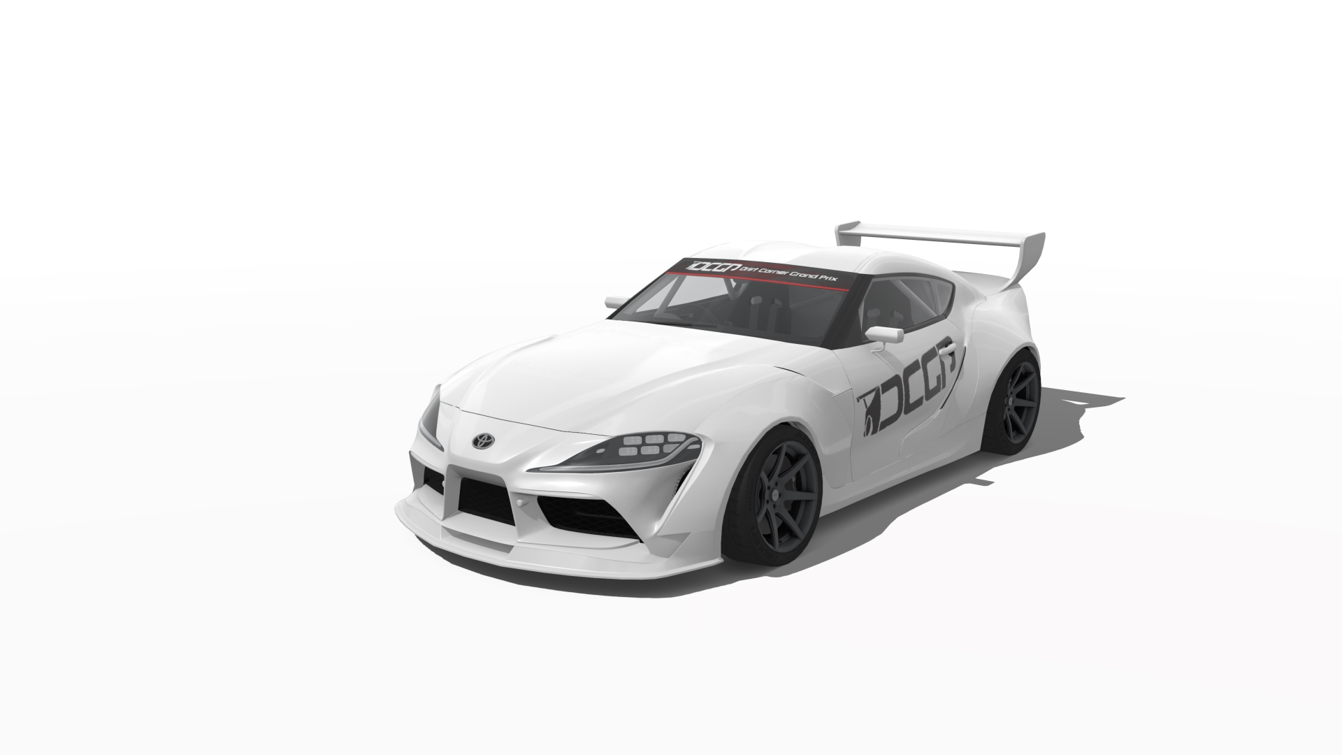 DCGP Toyota Supra, skin white