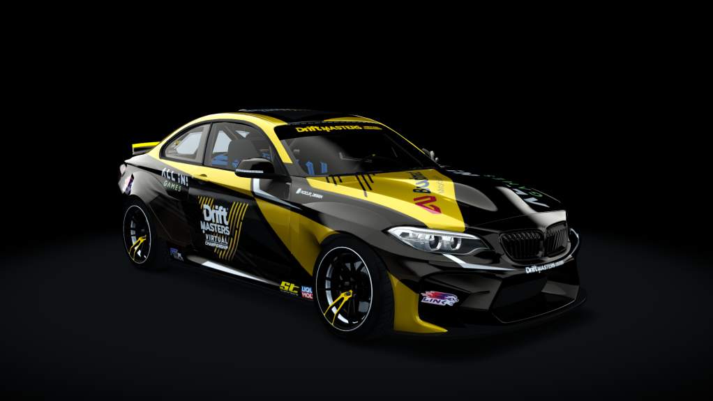 DMVC BMW F22 M2 Eurofighter, skin Drift Masters Virtual Championship