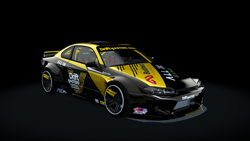 DMVC Nissan Silvia S15, skin Drift Masters Virtual Championship