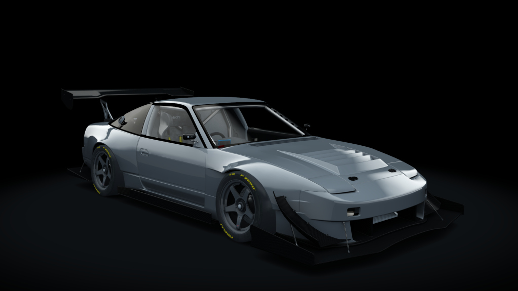 Nissan 180SX Time Attack, skin Grey