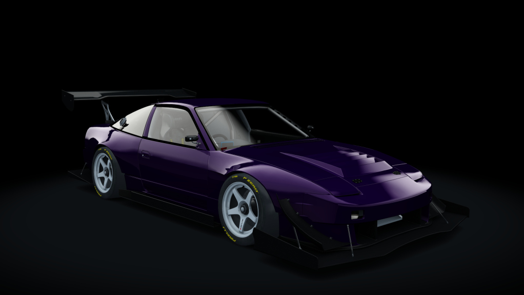 Nissan 180SX Time Attack, skin dark