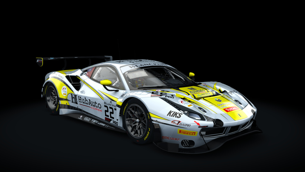 Ferrari 488 GT3 ACC, skin 5_Hub Auto