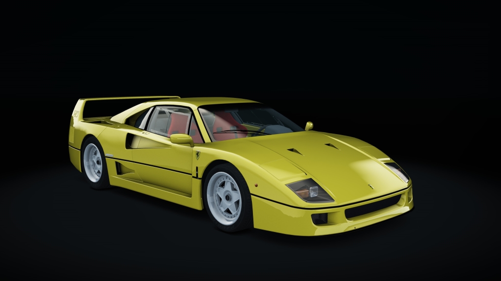 Ferrari F40 Stage 3, skin 01_yellow