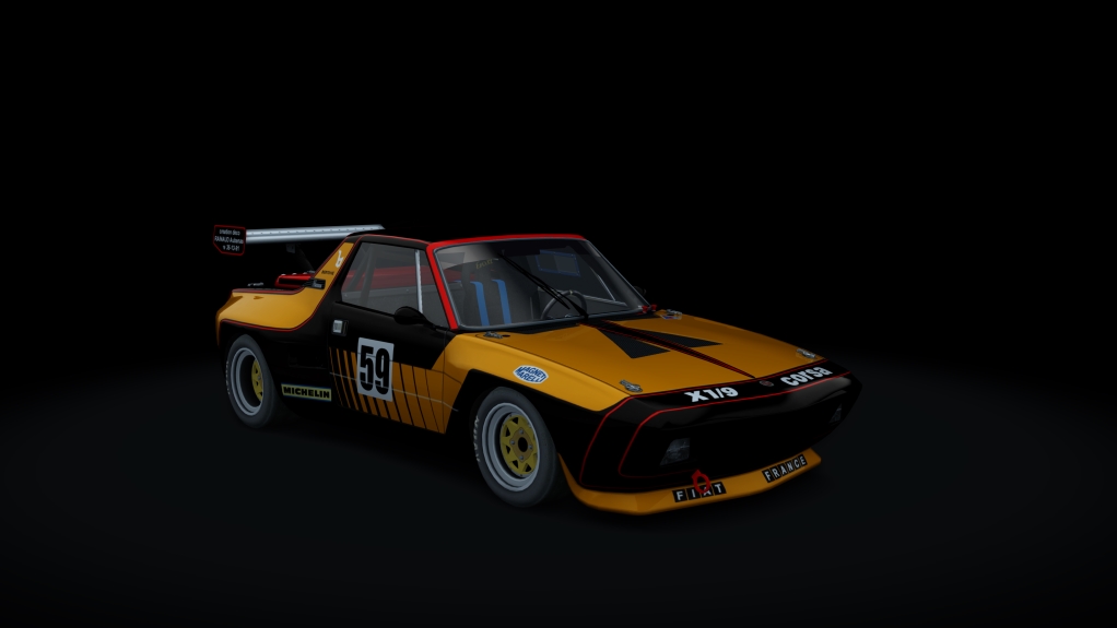 Fiat X1/9 Dallara, skin 59