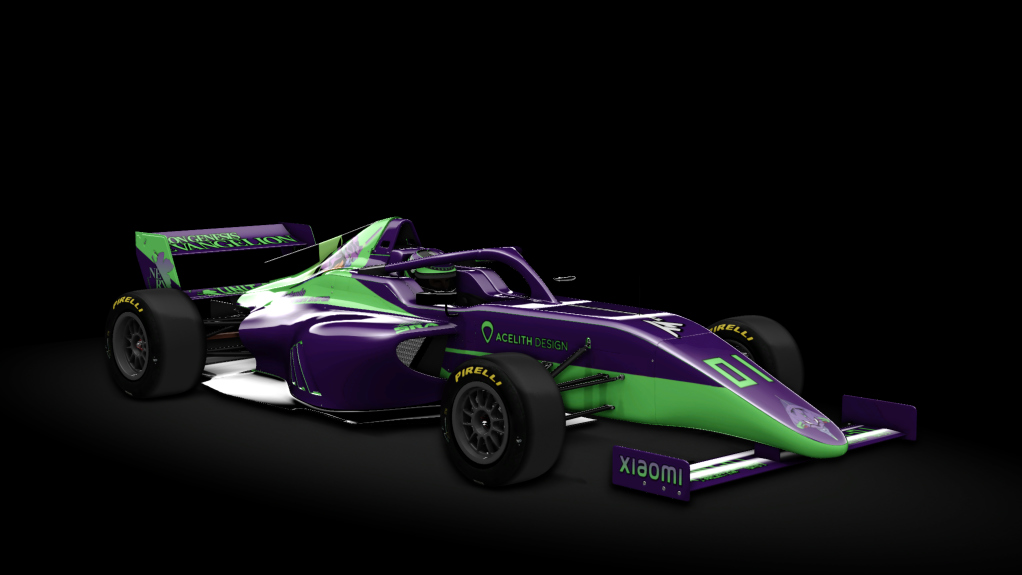 Formula 4 Brasil, skin EVA_01_CM