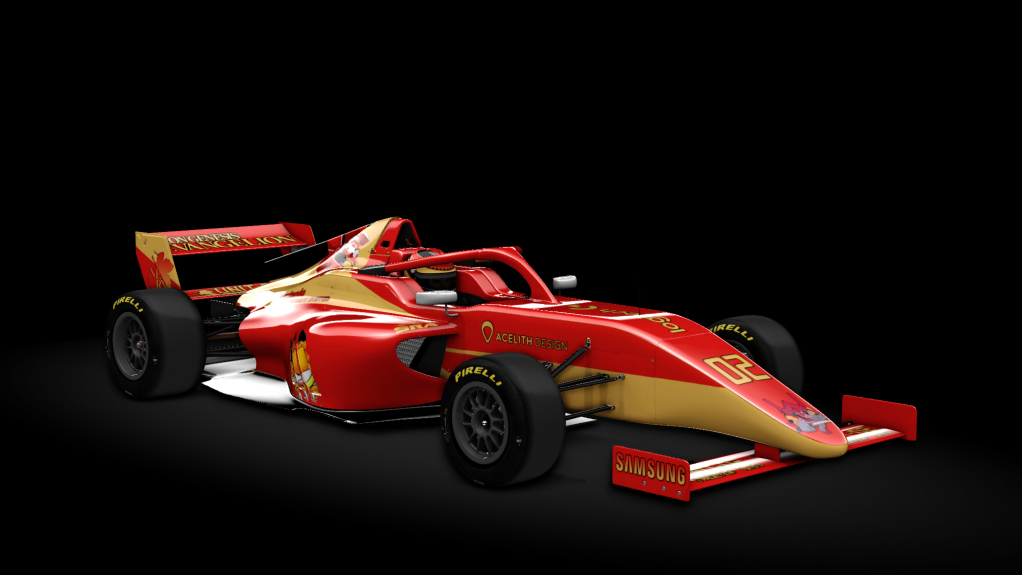 Formula 4 Brasil, skin EVA_02_AG