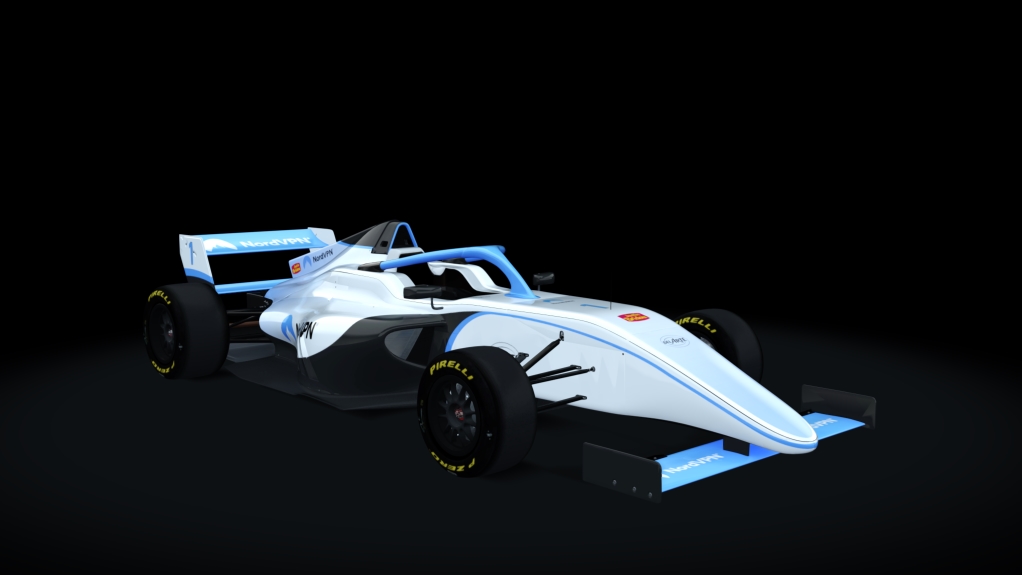 Formula 4 Brasil, skin GPE2_NordVPN_1