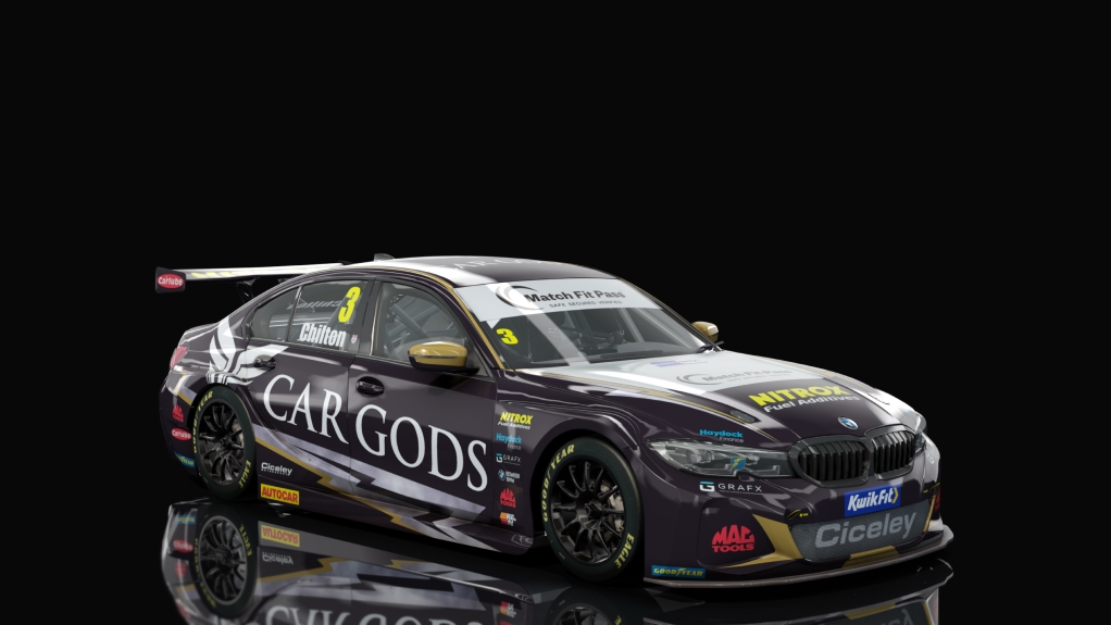 BTCC 2021 BMW 330i M Sport, skin skin_1