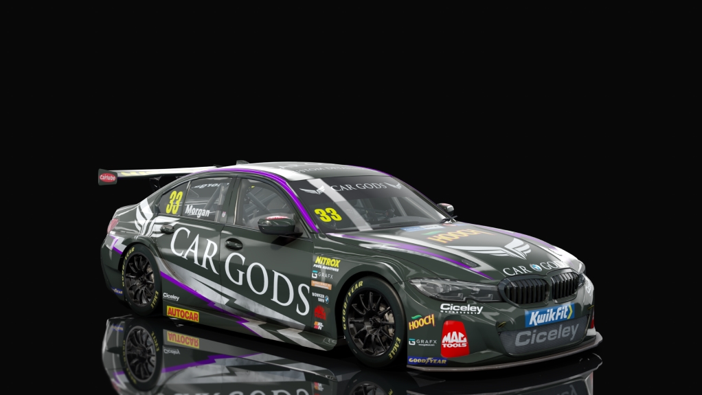 BTCC 2021 BMW 330i M Sport, skin skin_6