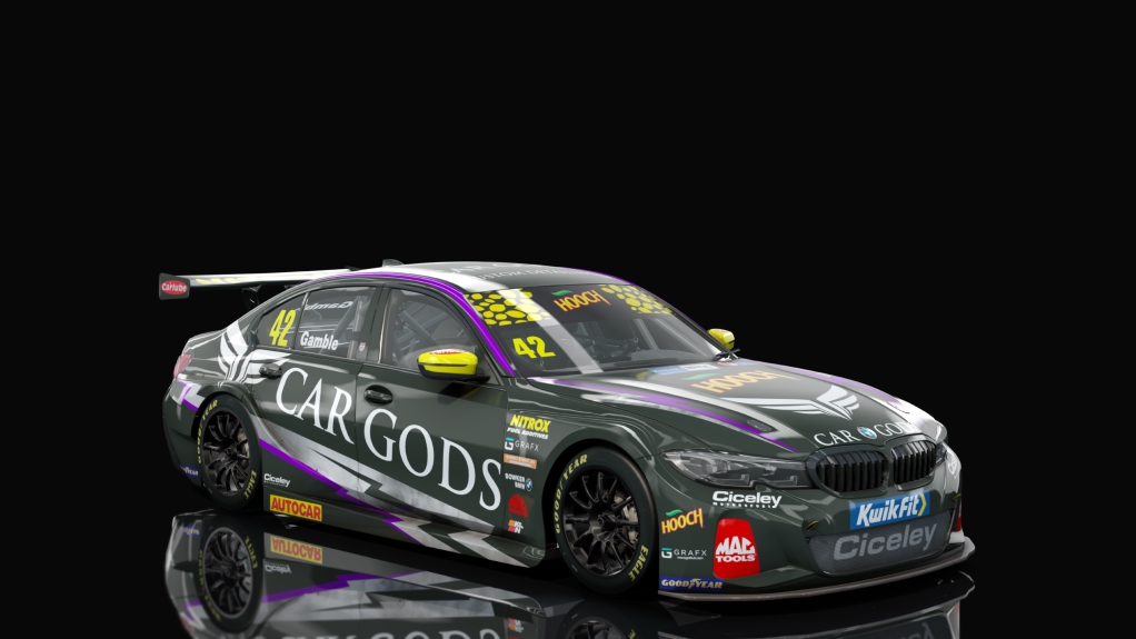 BTCC 2021 BMW 330i M Sport, skin skin_9