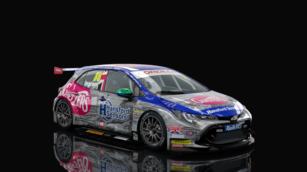 BTCC 2021 Toyota Corolla, skin 80