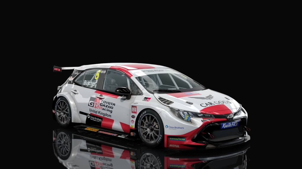 BTCC 2021 Toyota Corolla, skin Butcher_6_2023