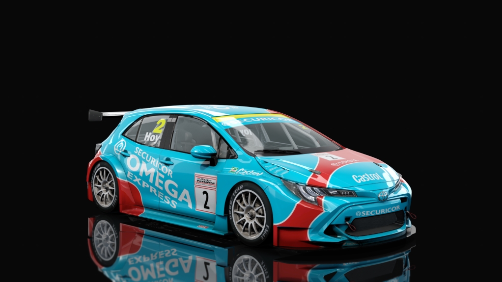 BTCC 2021 Toyota Corolla, skin Hoy