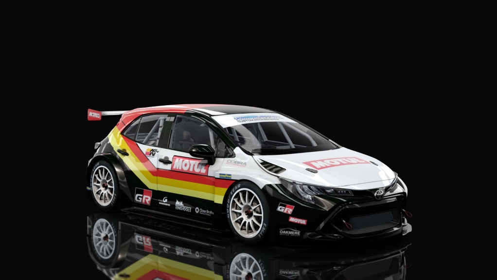 BTCC 2021 Toyota Corolla, skin retro