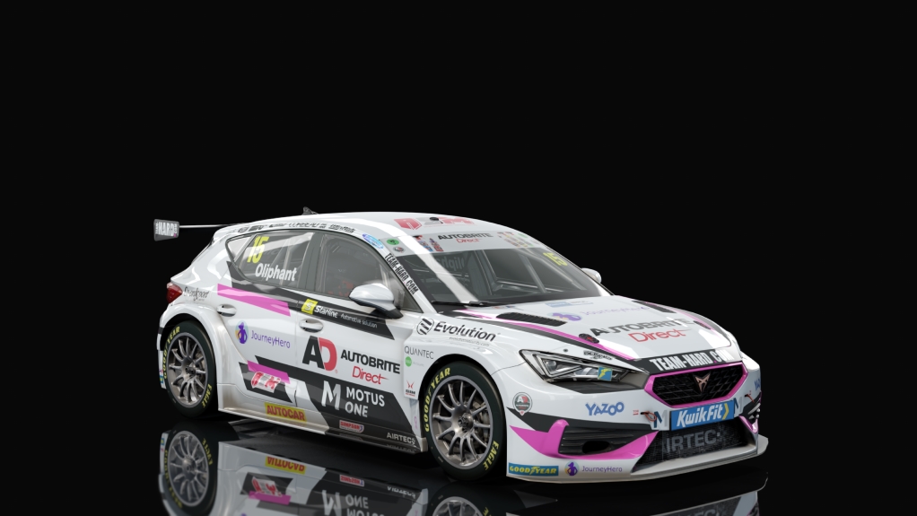 BTCC Cupra Leon 2023, skin skin1