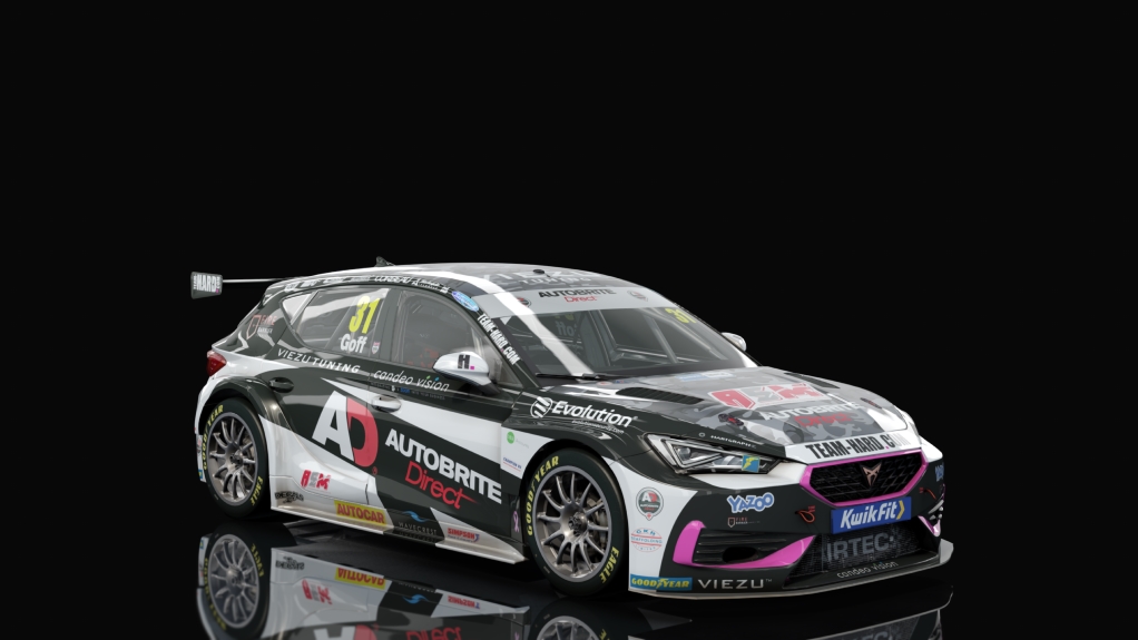 BTCC Cupra Leon 2023, skin skin10