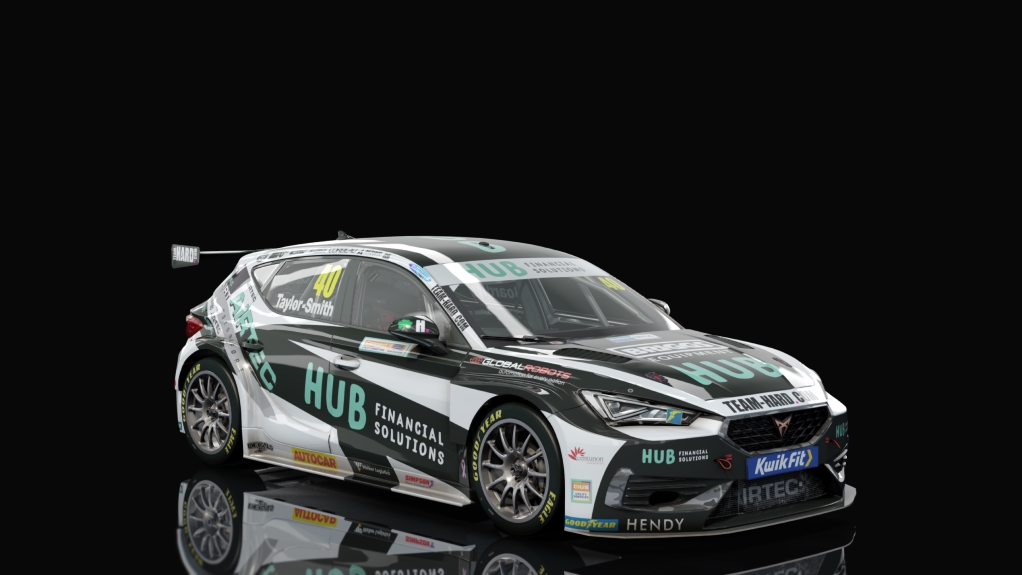 BTCC Cupra Leon 2023, skin skin11