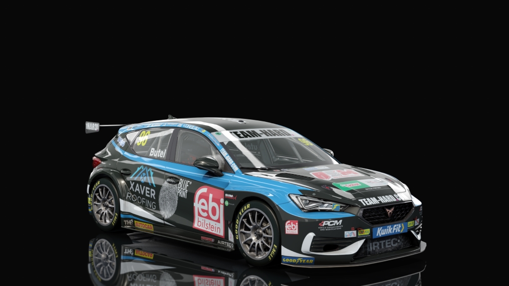 BTCC Cupra Leon 2023, skin skin15