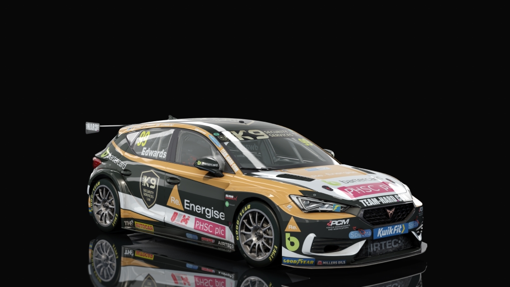 BTCC Cupra Leon 2023, skin skin16