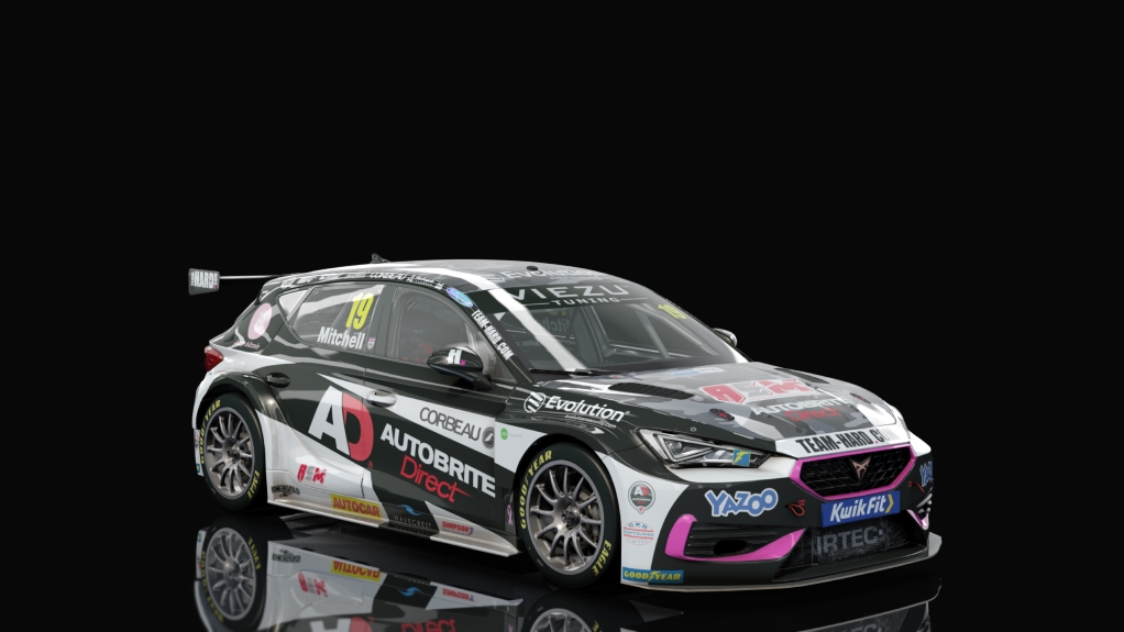 BTCC Cupra Leon 2023, skin skin3