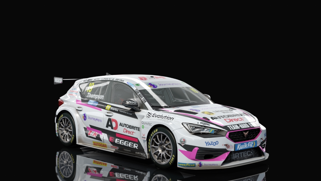 BTCC Cupra Leon 2023, skin skin4