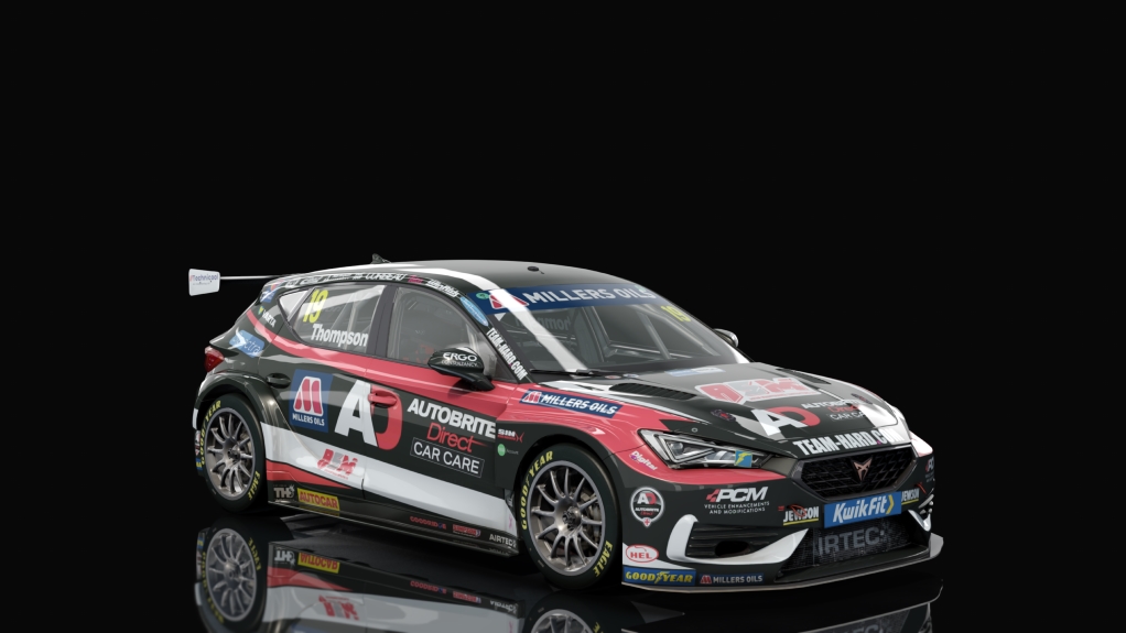 BTCC Cupra Leon 2023, skin skin5