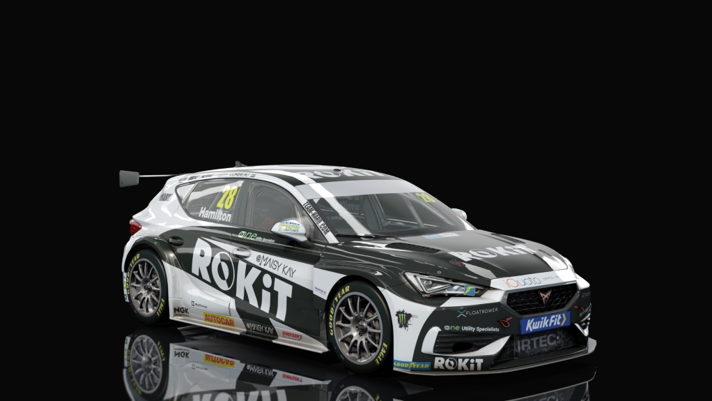 BTCC Cupra Leon 2023, skin skin7