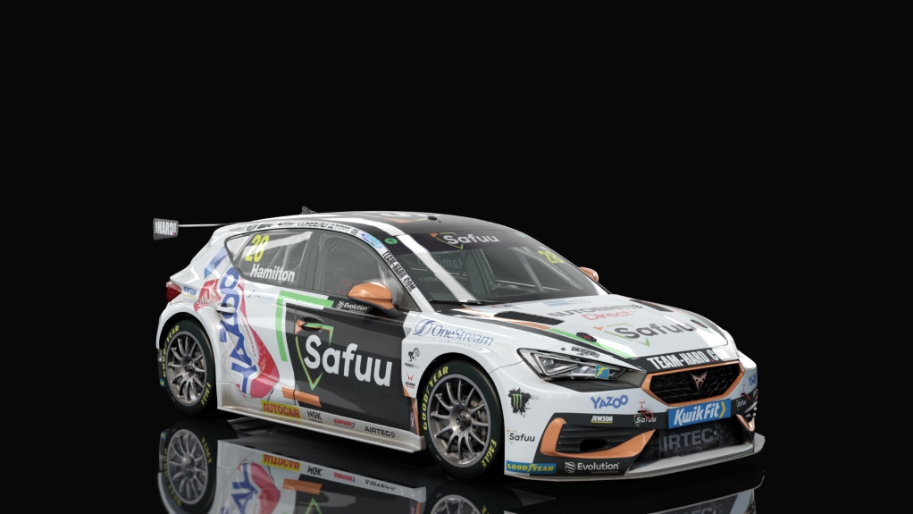 BTCC Cupra Leon 2023, skin skin8