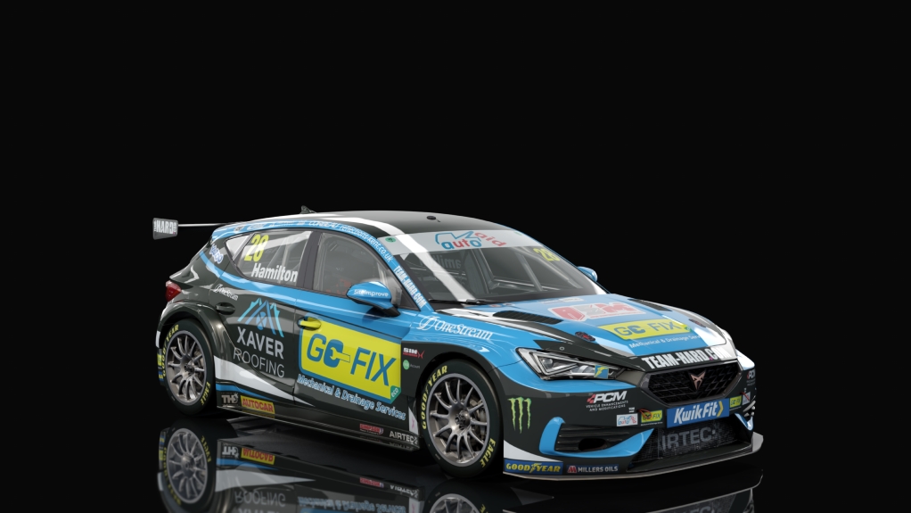 BTCC Cupra Leon 2023, skin skin9