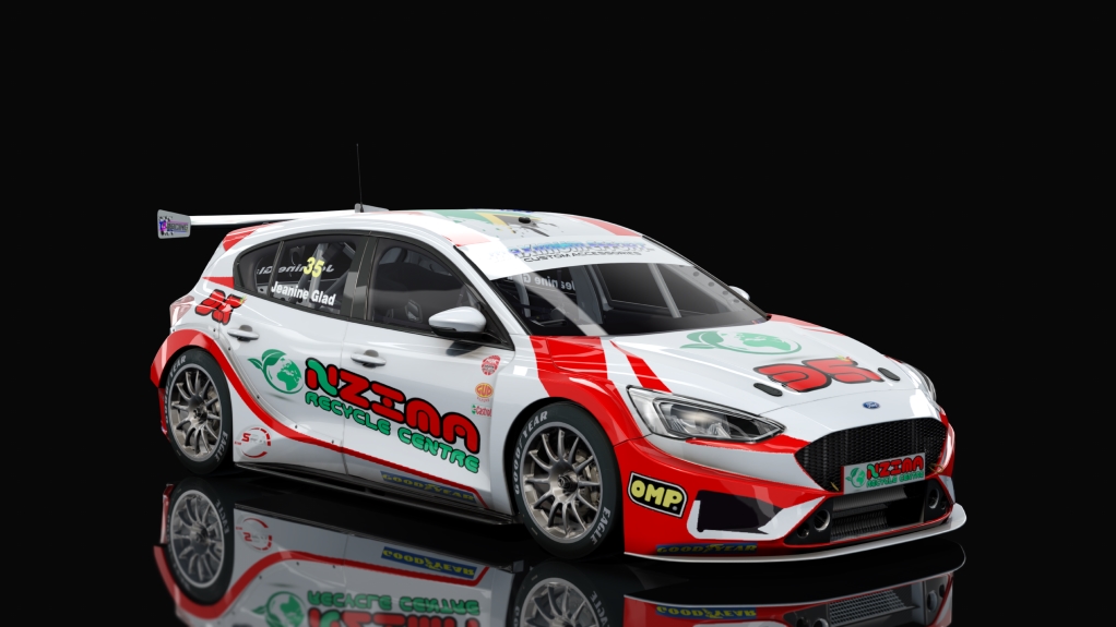 BTCC 2021 Ford Focus, skin #35