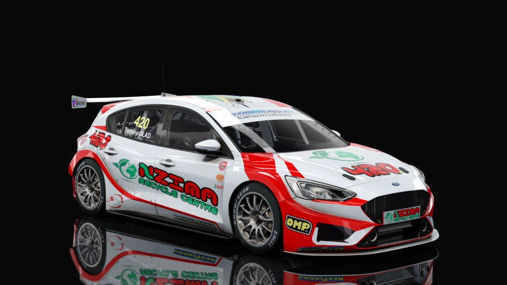 BTCC 2021 Ford Focus, skin #420