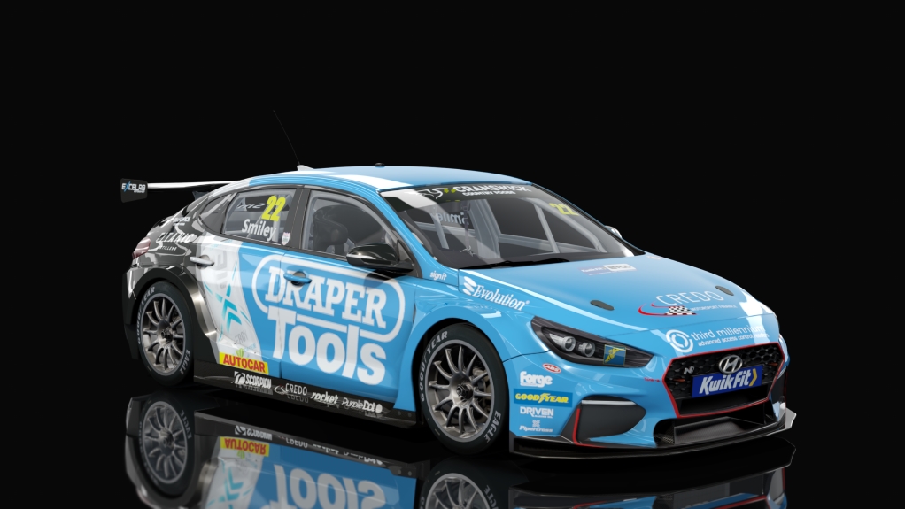 BTCC 2021 Hyundai i30, skin #22